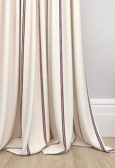 The British Stripe Co. Victoria, London No.1 - Made to Measure Curtains